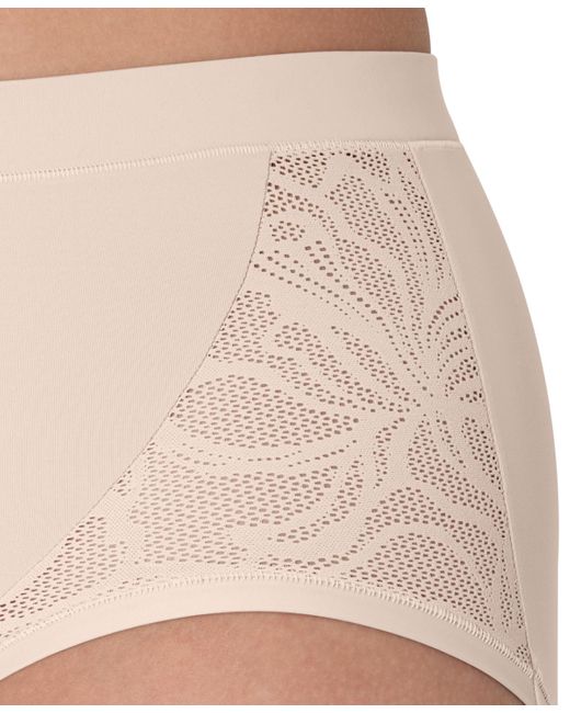 Bali Natural 's Coolest Smoothing High-waist Brief Underwear Dfcsbf