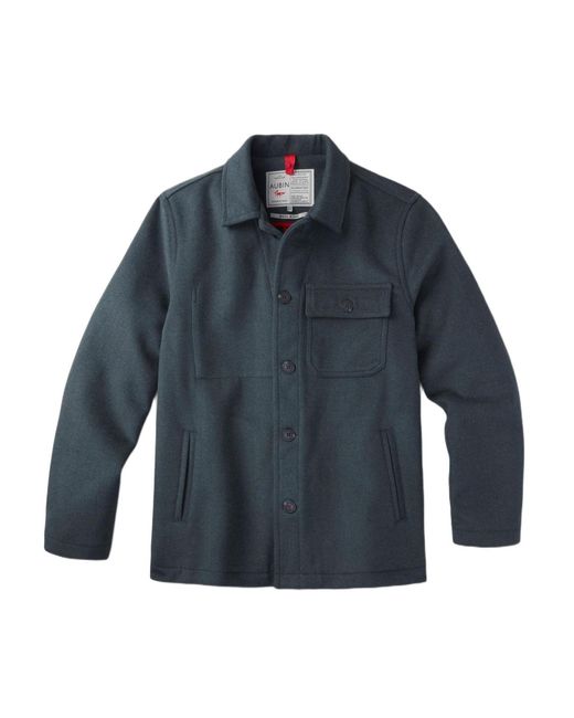 aubi Gray Nettleham Shirt Jacket for men