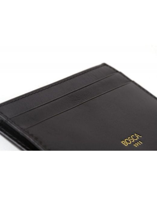 Bosca Black Old Leather Collection for men