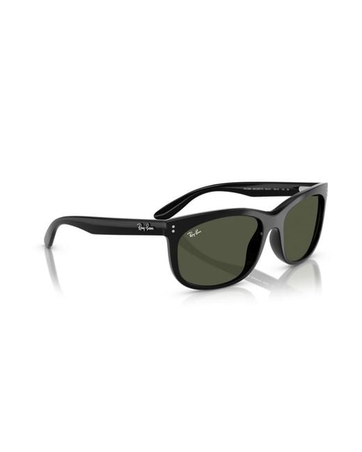 Ray-Ban Green Rectangle Sunglasses