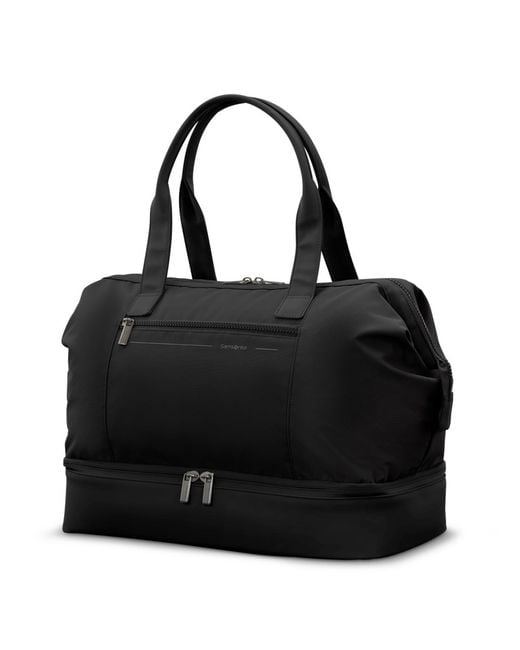 Samsonite Black Better Than Basic Drop Bottom Weekender Duffel