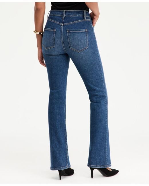 INC International Concepts Blue High-rise Bootcut Jeans