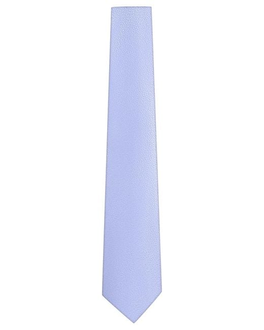 Tom Baine Blue Solid Classic Tie for men
