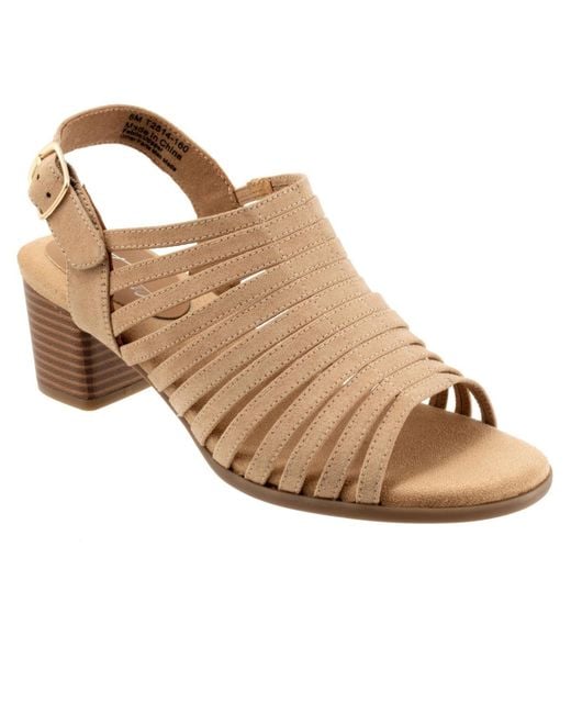 Trotters Brown Midge Sandal