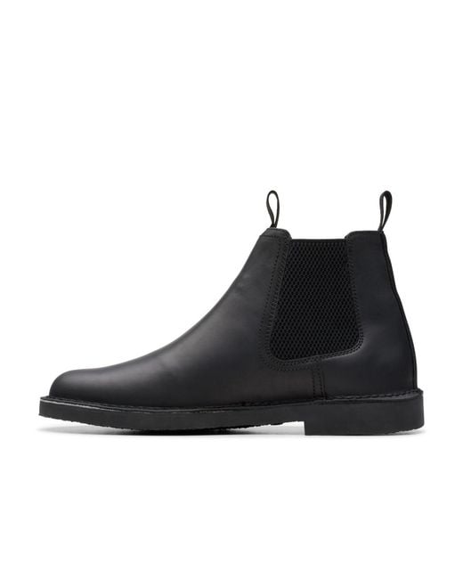 Clarks Black Collection Shepton Easy Boots for men
