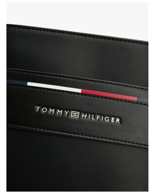 Tommy Hilfiger Black Foundation Mini Crossover Bag for men