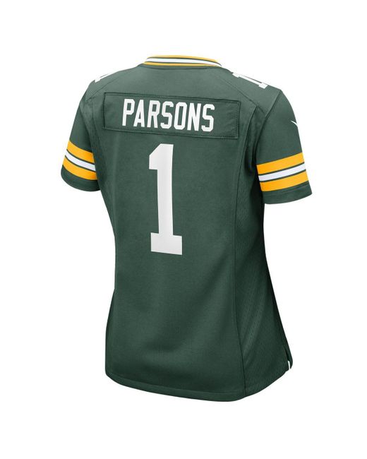 Nike Green Micah Parsons Bay Packers Game Player Jersey