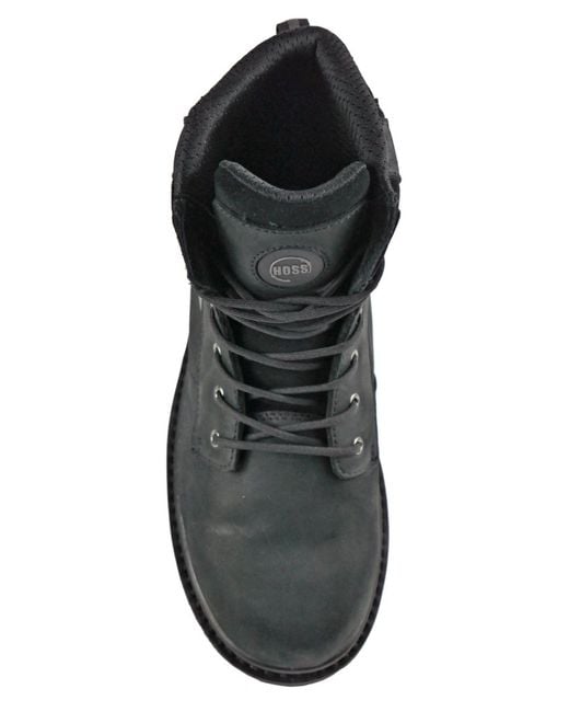 Hoss Boot Company Black Carson Composite Toe Work Boot