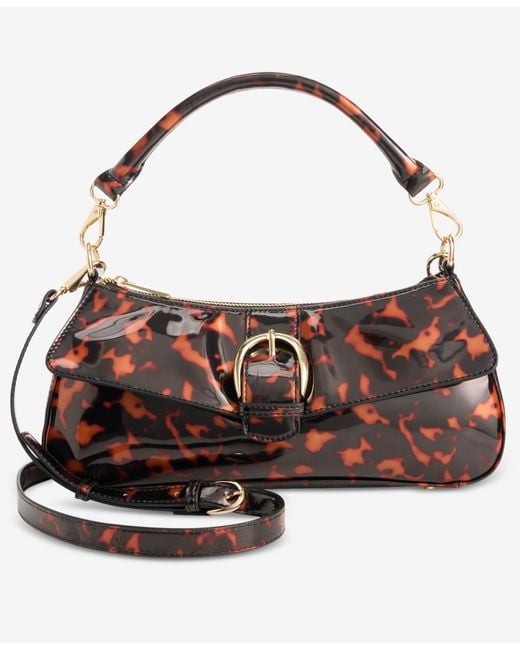 On 34th Brown Jynna Medium Solid Shoulder Bag