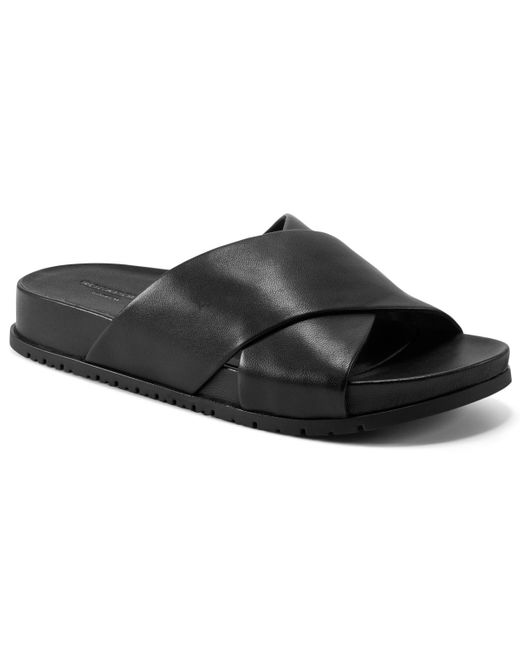 Rockport Black Leia Open Toe Casual Flat Sandals