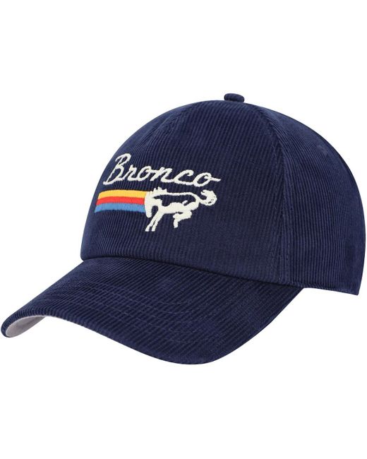 American Needle Blue Bronco Roscoe Corduroy Adjustable Hat for men