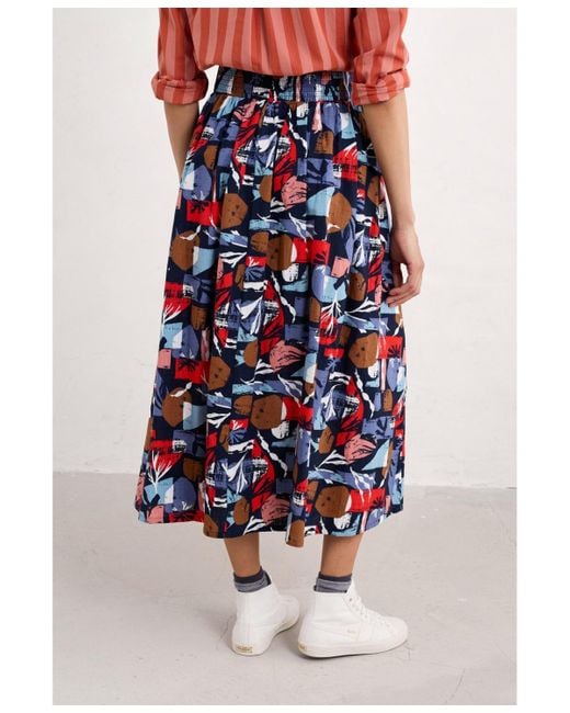 Seasalt Cornwall White Mevagissey Skirt