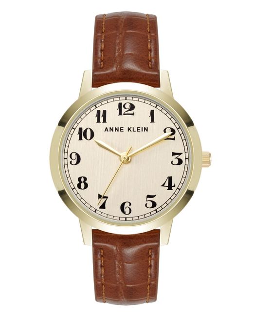 Anne Klein Natural Easy To Read Dial Strap Watch