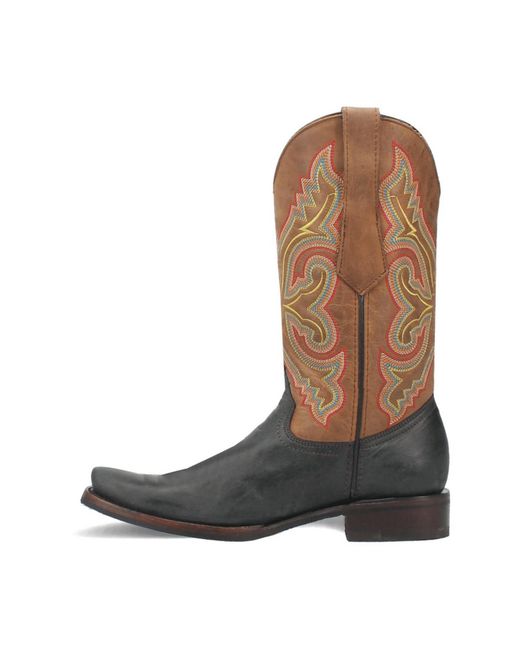 Dingo White True Grit Leather Boot for men