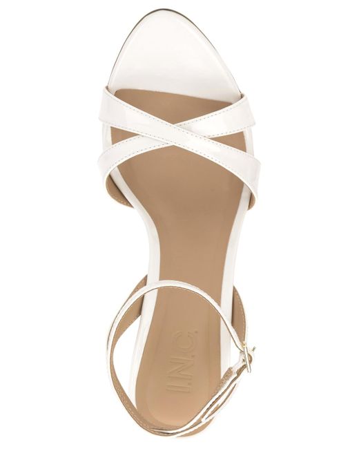 INC International Concepts Metallic Camlyn Wedge Sandals