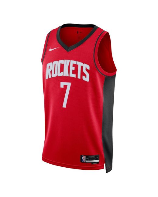 Nike Red And Kevin Durant Houston Rockets Swingman Player Jersey