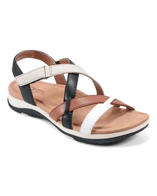 Earth Pink Sterling Strappy Flat Casual Sport Sandals