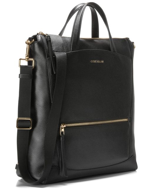 Cole Haan Black Essential Large Backpack
