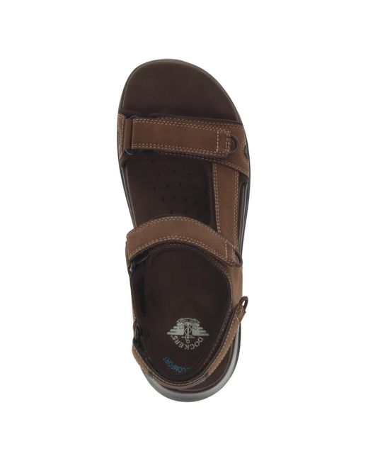 Dockers Brown Bradburn Sandals for men
