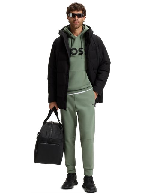 Boss Green Boss By Cotton-blend Tracksuit Bottoms for men