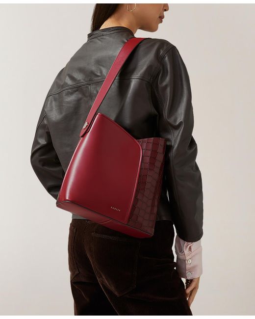 Radley Red Cordelia Open Top Shoulder Bag