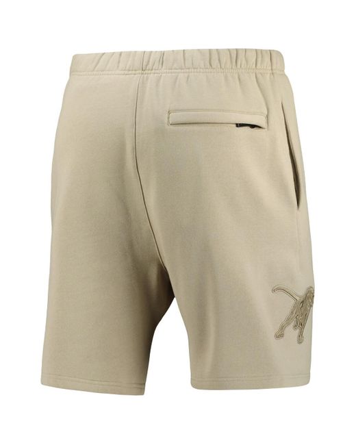 Pro Standard Natural Pro Sdard Prairie View A&m Panthers Neutral Relaxed Shorts for men