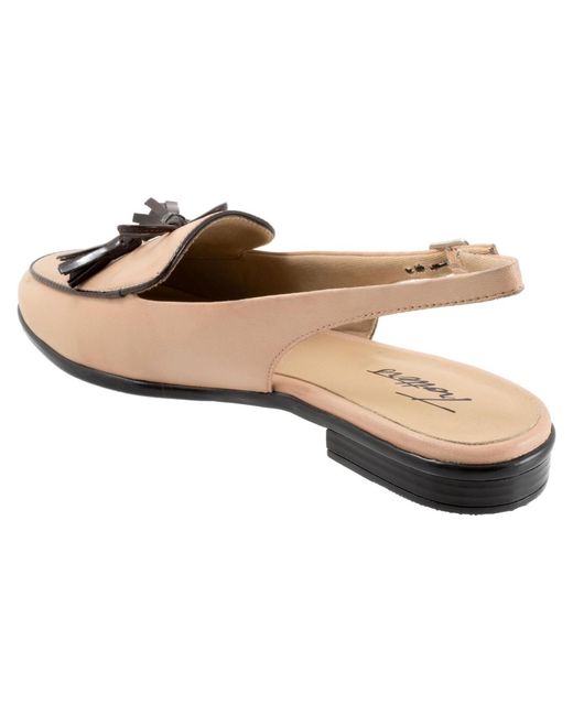 Trotters White Lillie Flat