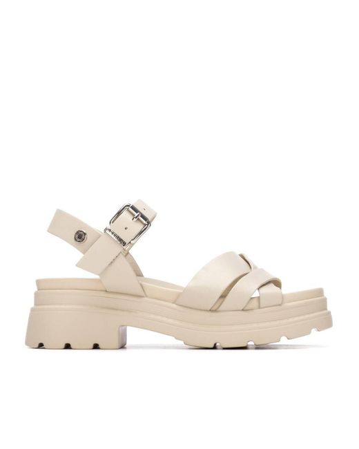 Xti Natural Refresh Collection Strappy Sandals