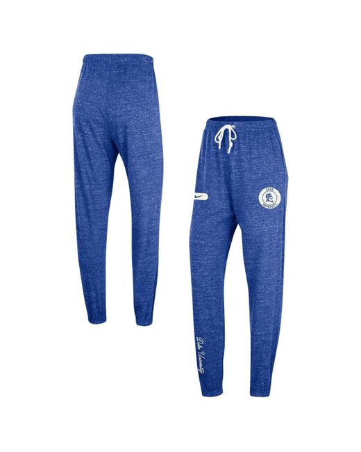 Nike Distressed Duke Blue Devils Gym Vintage-like Multi-hit jogger Pants