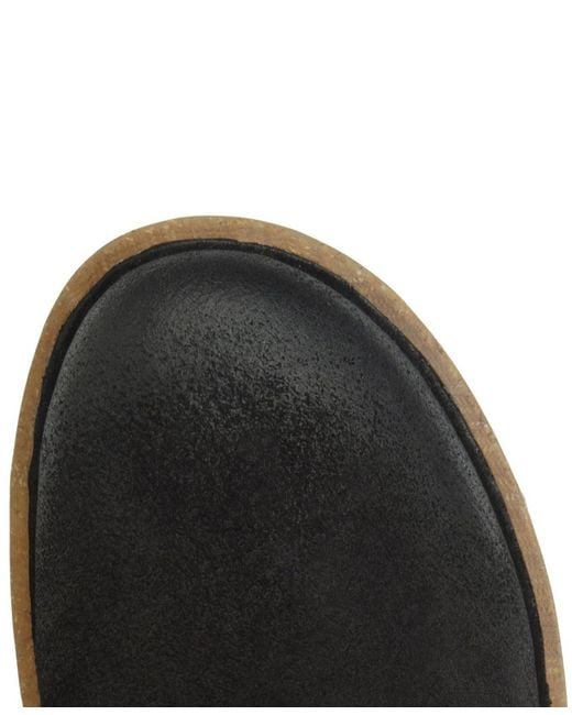 Born Black Tarkiln Round Toe Booties