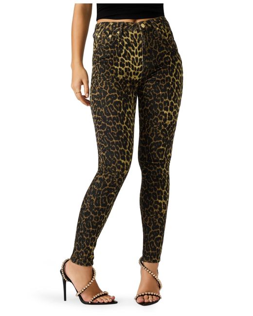 Steve Madden Green Lona Pull On Jeans