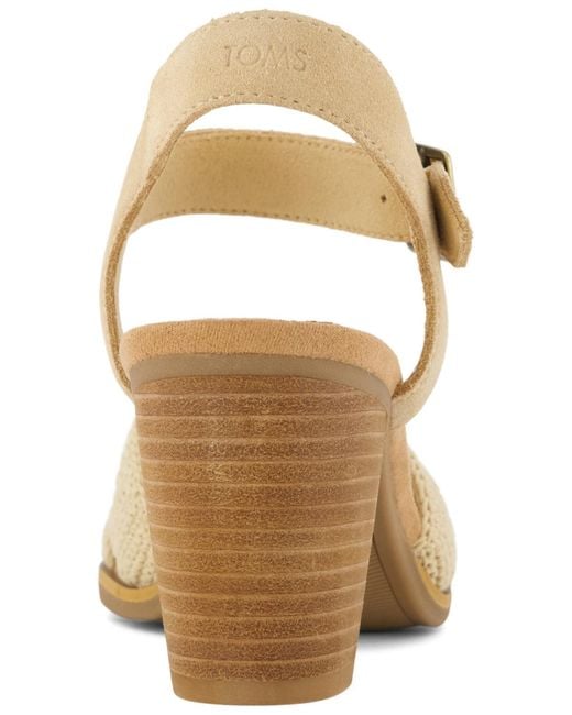 TOMS Metallic Majorca Sandal