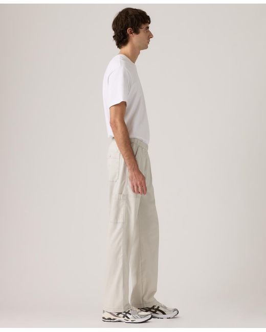 Levi's White Regular-fit Surplus Pants for men