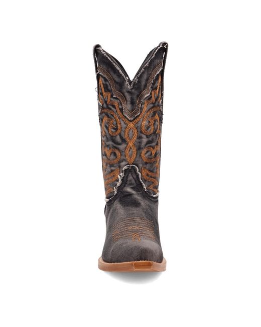 Dingo Brown Big Easy Denim Boot for men