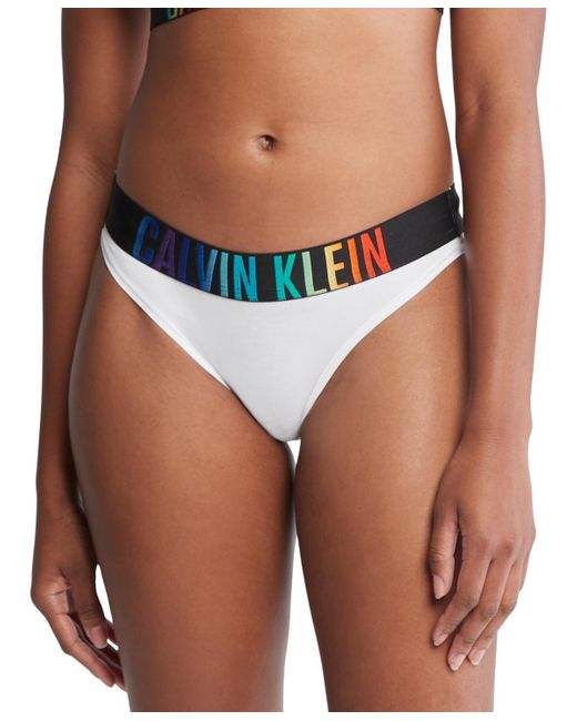 Calvin Klein Blue Intense Power Pride Cotton Bikini Underwear Qf7835