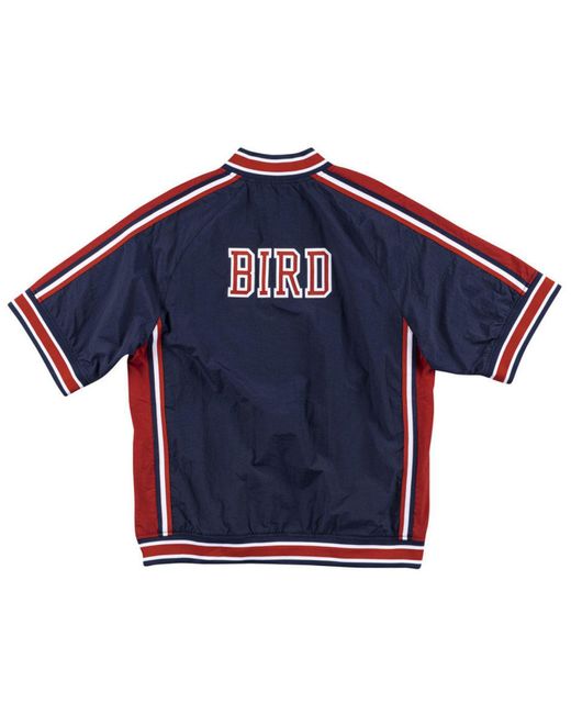 larry bird warm up shirt