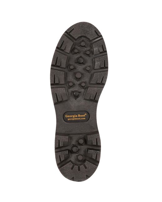 Georgia Boot Brown Homeland Steel Toe Waterproof Work Boot for men