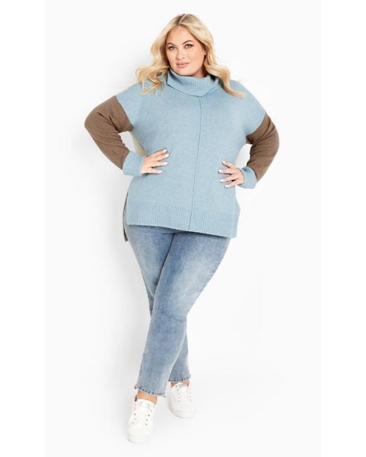 Avenue Blue Plus Size Riley Sweater