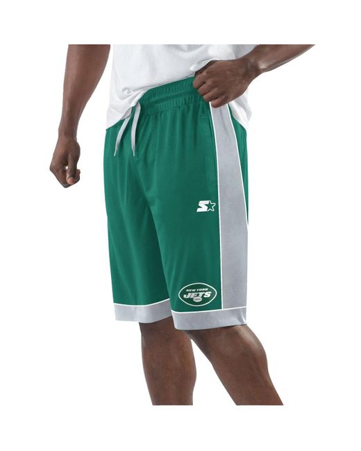 Starter Green/white New York Jets Fan Favorite Fashion Shorts for men