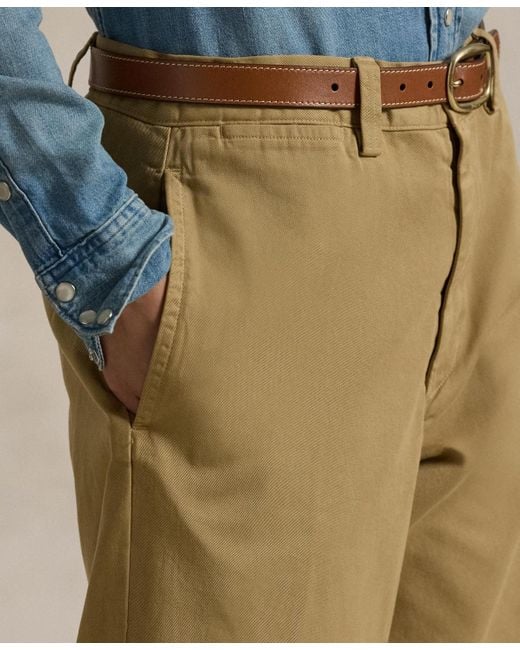 Polo Ralph Lauren Natural Cotton Chino Straight-leg Pants