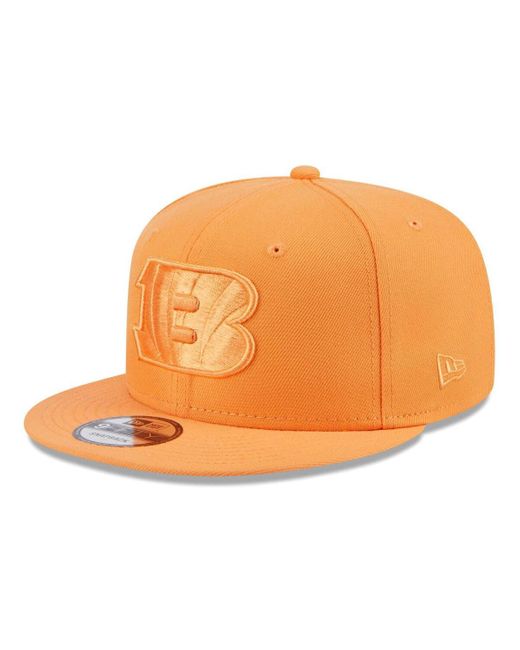 KTZ Orange Cincinnati Bengals Color Pack 9fifty Snapback Hat for men