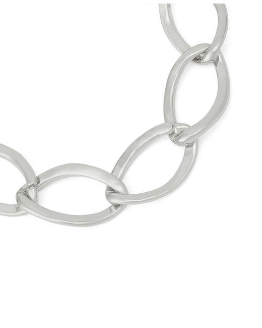 Robert Lee Morris White Link toggle Bracelet