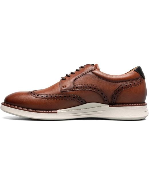 Florsheim Brown Launch Wingtip Oxford for men
