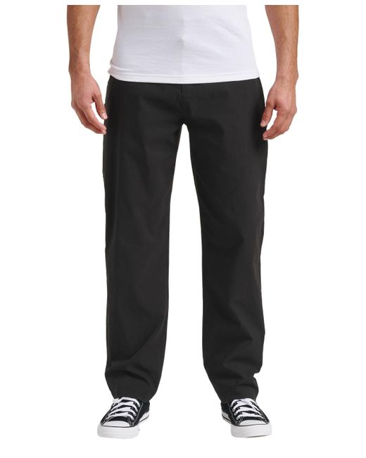 Quiksilver Black Fairway Trouser Pants for men