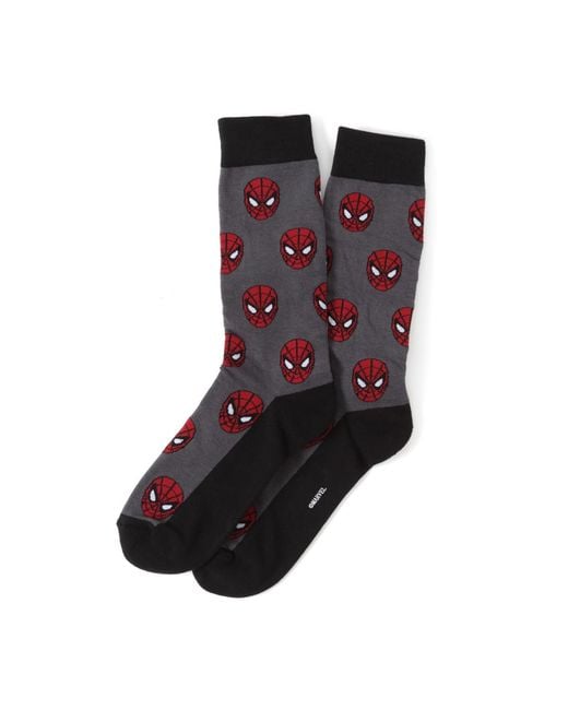 Marvel Black Spider-man Sock for men