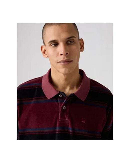 Levi's Red Regular-fit Long-sleeve Sweatshirt for men