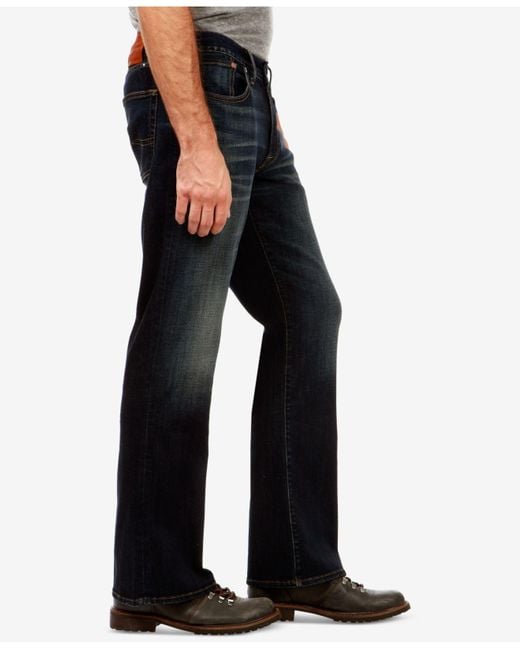 Men's lucky brand bootcut jeans clearance