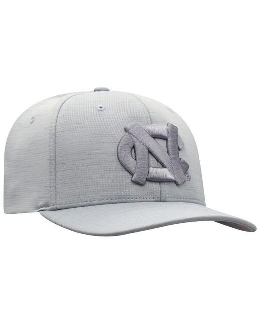 Top Of The World Gray North Carolina Tar Heels Cabot Flex-fit Hat for men