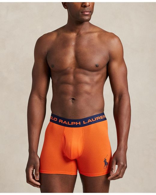 Polo Ralph Lauren Orange Perfect Pouch Boxer Briefs for men