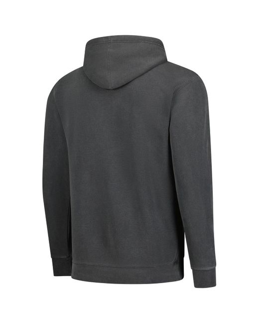 Mitchell & Ness Black Detroit Lions Slot Pullover Hoodie for men